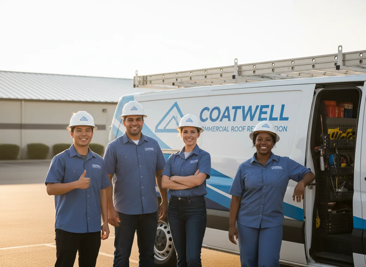 Commercial roof coating company in Taloga, OK